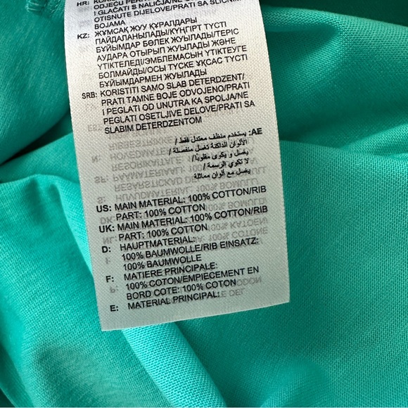 Adidas Semi-Mint Rush Trefoil Cotton Short Sleeve Tee / T-Shirt NWT Size L - Picture 6 of 9